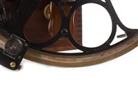 Lot 1427 - A SEXTANT BY H. HUGHES & SONS LTD. OF LONDON