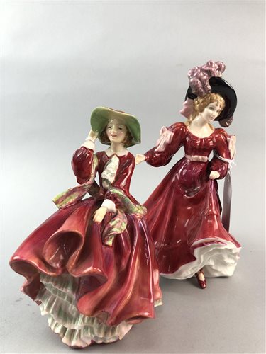 Lot 53 - A LOT OF TWO ROYAL DOULTON FIGURES