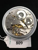 Lot 809 - A WALTHAM MILITARY ISSUE POCKET WATCH