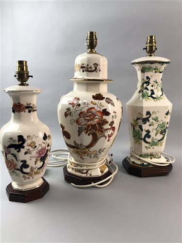 Lot 82 - A LOT OF FIVE LAMP BASES