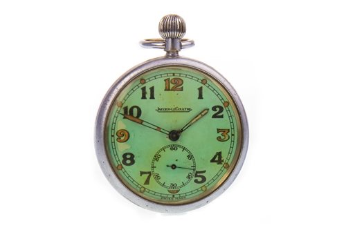 Lot 764 - A JAEGER LE COULTRE MILITARY ISSUE POCKET WATCH