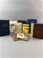 Lot 101 - A COLLECTION OF LEATHER AND CLOTH BOUND BOOKS