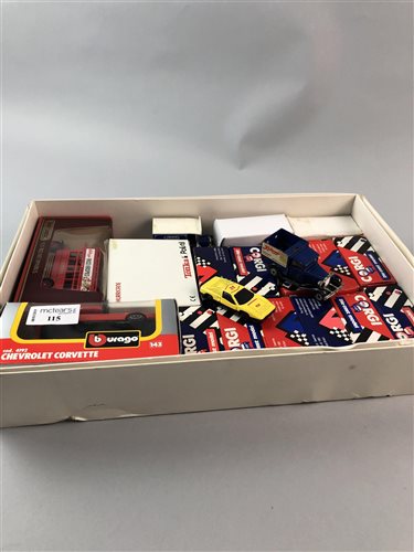 Lot 115 - A COLLECTION OF MATCHBOX AND CORGI VEHICLES