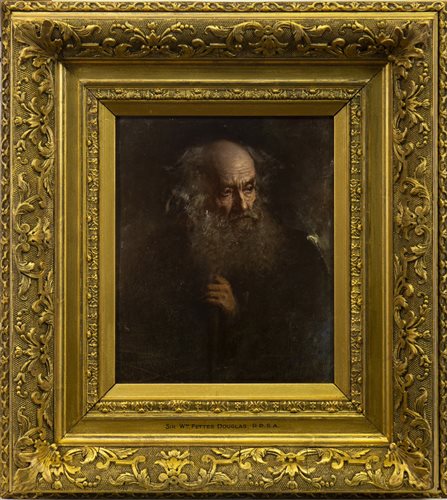 Lot 472 - MOSES, AN OIL BY SIR WILLIAM FETTES DOUGLAS