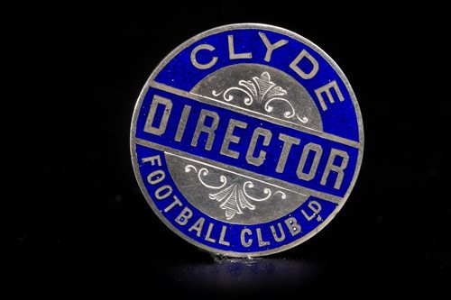 Lot 1928 - CLYDE F.C. INTEREST - CLUB DIRECTORS BADGE