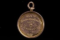 Lot 1943 - SCOTTISH JUVENILE SECONDARY CUP MEDAL WON BY BROUGHTON RANGERS