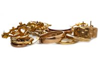 Lot 43 - A COLLECTION OF GOLD JEWELLERY