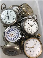 Lot 282 - A COLLECTION OF POCKET WATCHES