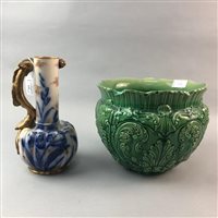 Lot 238 - A BURLEIGH WARE JUG, A MALING BOWL AND OTHER CERAMICS