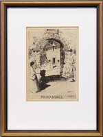 Lot 408 - PROVANHALL, A DRYPOINT BY DAVID YOUNG CAMERON