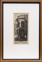 Lot 409 - THE APSE, SAINT ENOCH'S CHURCH, AN ETCHING BY SIR DAVID YOUNG CAMERON