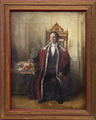 Lot 422 - PORTRAIT OF ROBERT ANDERSON, BARON BAILIE OF CANONGATE AND CALTON, AN OIL BY JOHN MYLES