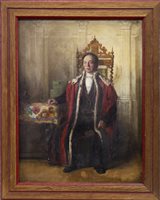 Lot 422 - PORTRAIT OF ROBERT ANDERSON, BARON BAILIE OF CANONGATE AND CALTON, AN OIL BY JOHN MYLES