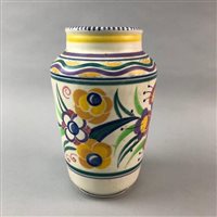 Lot 348 - A POOLE POTTERY VASE