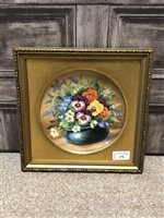 Lot 379 - A FRAMED NORITAKE PLATE