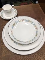 Lot 392 - A ROYAL DOULTON PART DINNER AND TEA SERVICE
