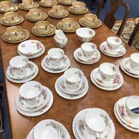 Lot 395 - A ROYAL ALBERT PART TEA SERVICE AND ANOTHER PART TEA SERVICE