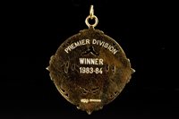 Lot 1948 - SCOTTISH FOOTBALL LEAGUE CHAMPIONSHIP GOLD MEDAL 1984