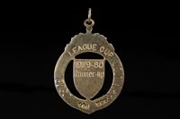 Lot 1955 - SCOTTISH FOOTBALL LEAGUE CUP RUNNER UP MEDAL 1980