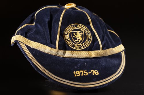 Lot 1972 - SCOTTISH FOOTBALL ASSOCIATION INTERNATIONAL CAP 1976