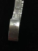 Lot 829 - A LADY'S ROLEX OYSTER PERPETUAL STEEL WATCH
