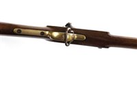 Lot 1622 - A 19TH CENTURY TOWER LOCK PERCUSSION MUSKET