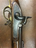Lot 1622 - A 19TH CENTURY TOWER LOCK PERCUSSION MUSKET