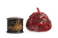 Lot 1156 - TWO CHINESE BOXES