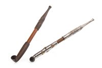 Lot 1157 - TWO JAPANESE PIPES
