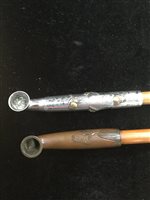 Lot 1157 - TWO JAPANESE PIPES