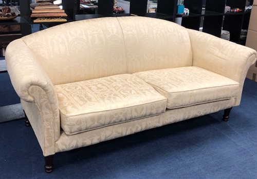 Lot 237 - A PAIR OF ARCH BACK SOFAS