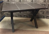 Lot 204 - A LEATHER TOPPED DESK