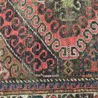 Lot 1182 - TWO EASTERN RUGS AND TWO RUG FRAGMENTS