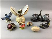 Lot 148 - A COLLECTION OF NOVELTY TRINKET BOXES