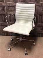 Lot 153 - A CHARLES EAMES STYLE CHAIR