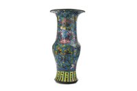 Lot 1181 - A 19TH CENTURY CHINESE CLOISONNE VASE