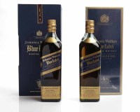 Lot 510 - JOHNNIE WALKER BLUE LABEL Blended Scotch...