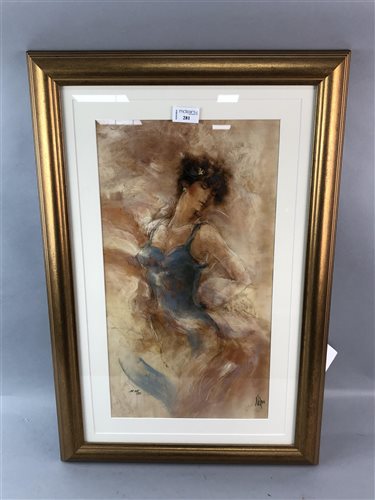 Lot 281 - ANGEL ON MY SHOULDER, A GICLEE PRINT BY PETE NIXON