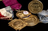 Lot 2000 - THIRD LANARK F.C. INTEREST - FOUR EARLY 20TH CENTURY MEDALS