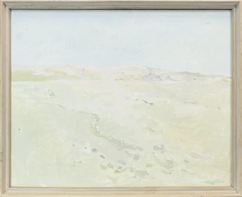 Lot 478 - THE DESERT, AN OIL BY CHARLOTTE ARDIZZONE