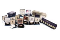 Lot 650 - A COLLECTION OF SILVER PROOF AND OTHER COINS
