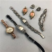 Lot 310 - A GENTLEMAN'S WRIST WATCH AND OTHER WRIST WATCHES