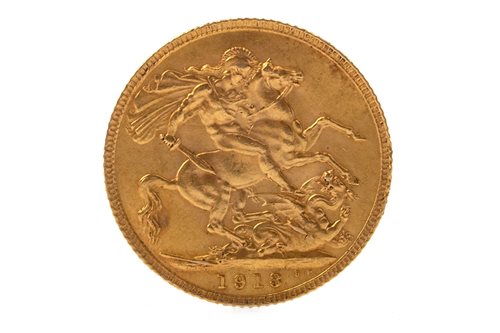 Lot 655 - A GOLD SOVEREIGN, 1913