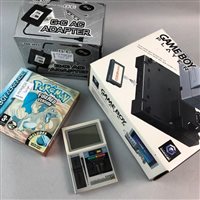 Lot 340 - A CASIO AUTO RACE GAME AND GAME BOY ACCESSORIES