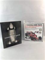 Lot 250 - A FORMULA ONE PACK AND MOTOR SPORT ACCESSORIES
