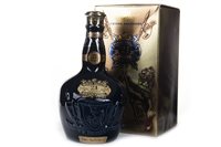 Lot 439 - ROYAL SALUTE 21 YEARS OLD - SAPPHIRE FLAGON