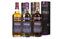 Lot 167 - THREE PEATED BENRIACH WOOD FINISHES