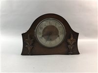 Lot 408 - A LOT OF TWO EARLY 20TH CENTURY CLOCKS