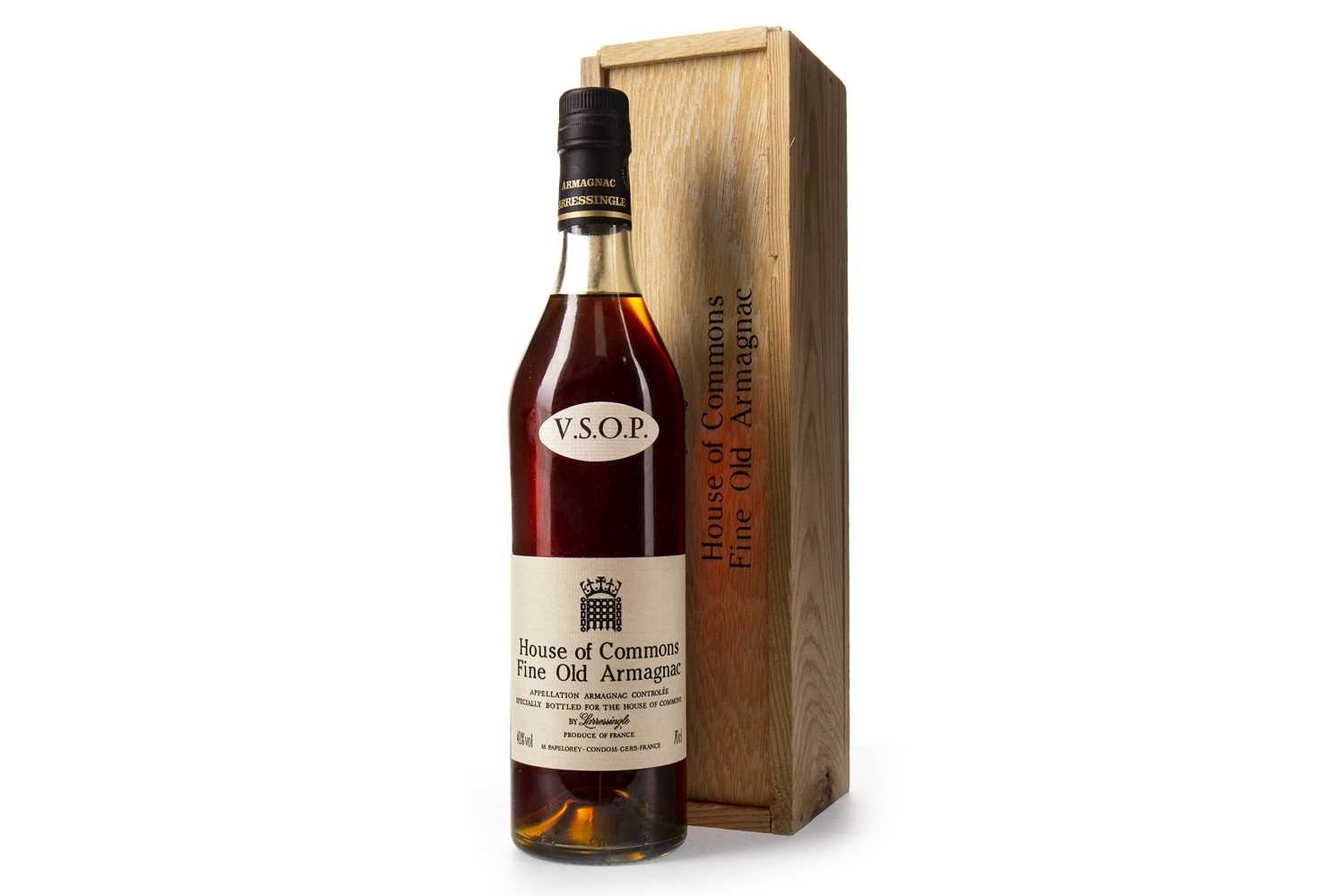 Lot 2077 - HOUSE OF COMMONS FINE OLD ARMAGNAC VSOP