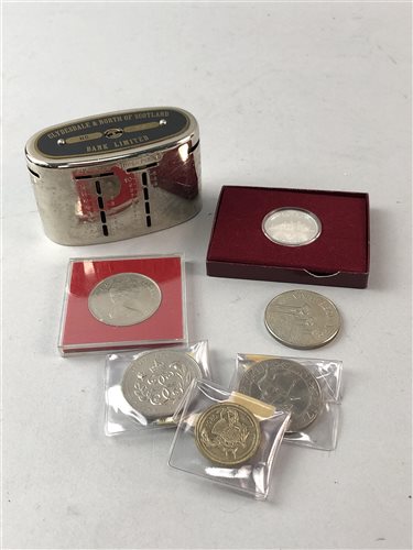 Lot 372 - A COLLECTION OF COINS WITH RATION TOKENS